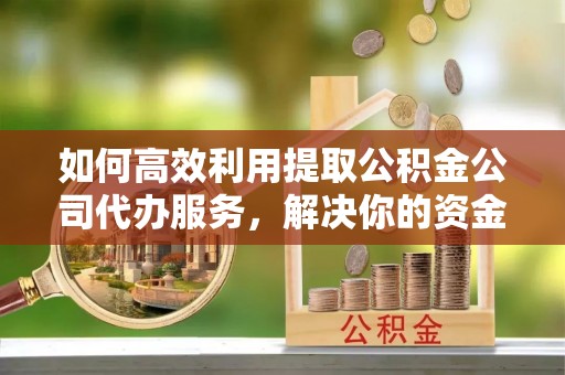 江油如何高效利用提取公积金公司代办服务，解决你的资金难题